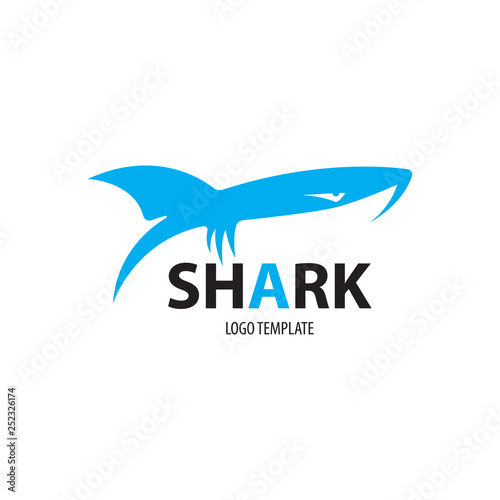 vector shark logo