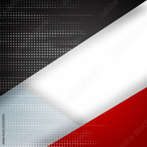 White black and red abstract background