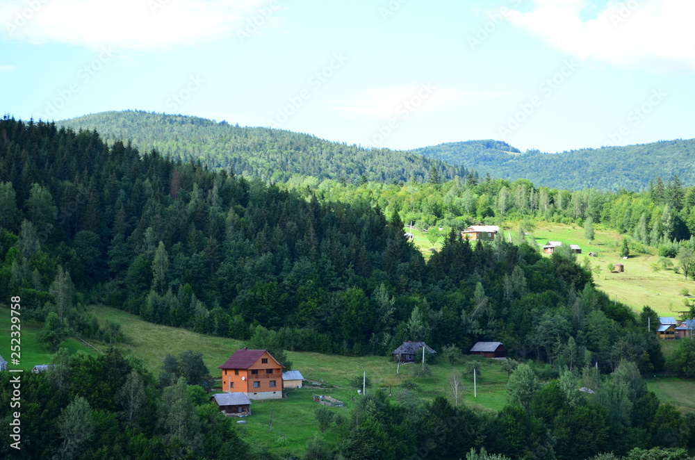 Obraz premium Mountain landscape.