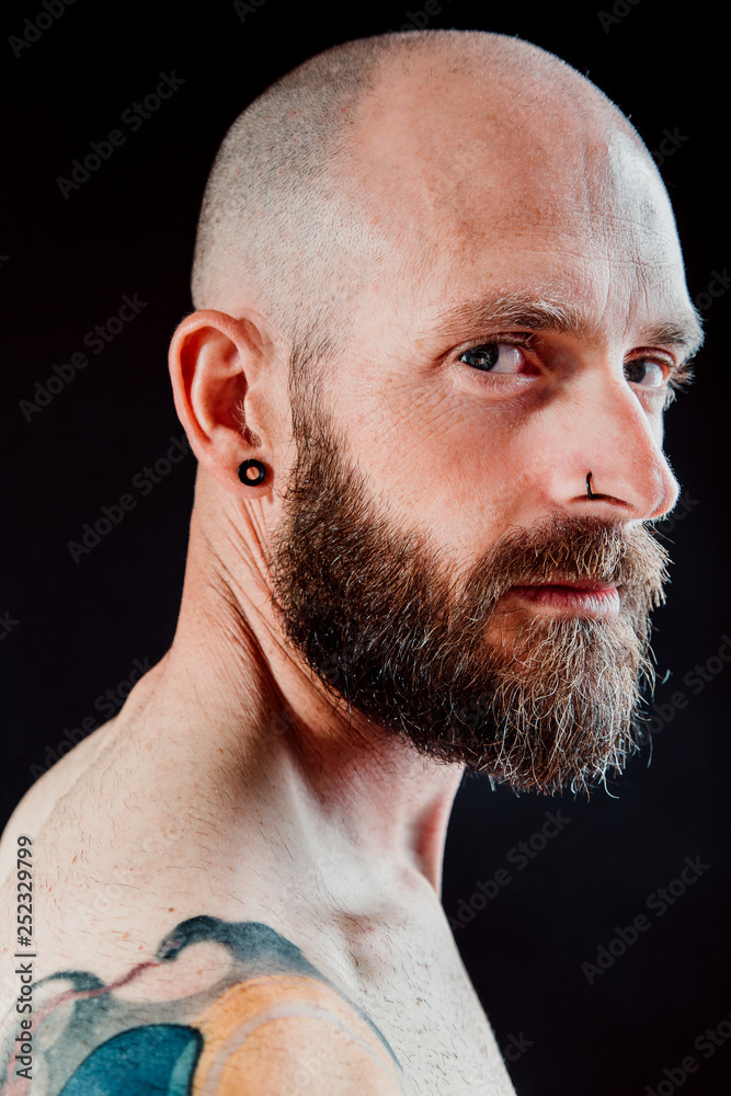 Earrings for bald guys best sale
