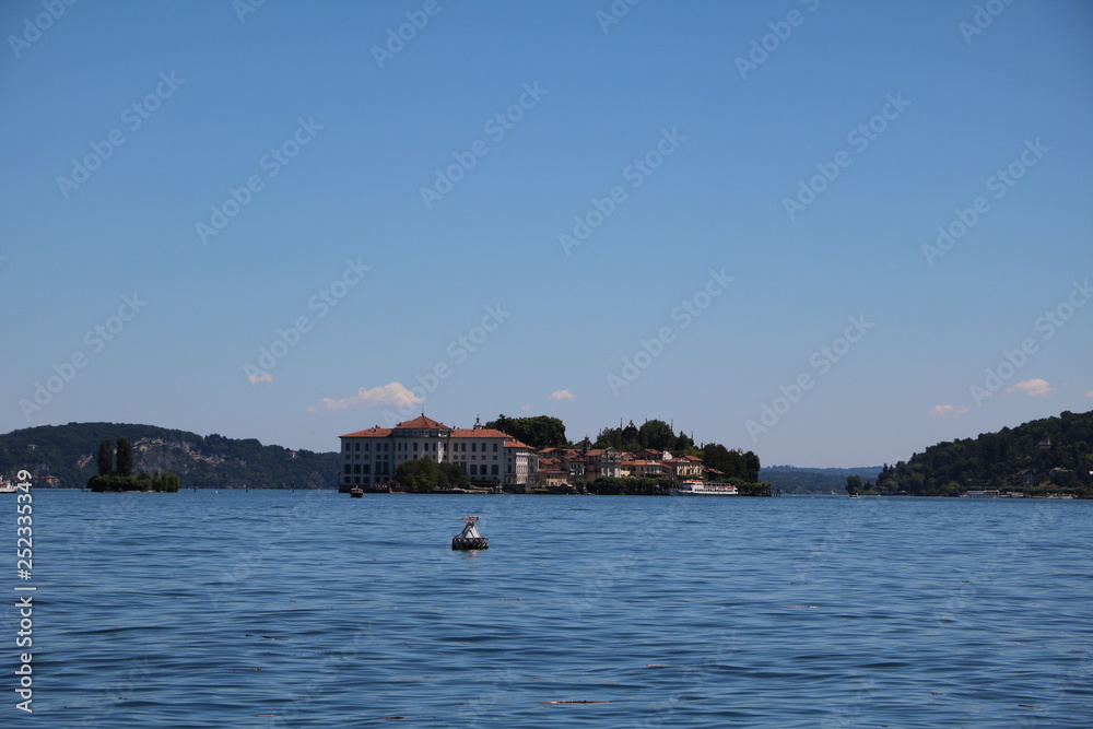 Borromean Island Isola Bella at Lake Maggiore, Piedmont Italy