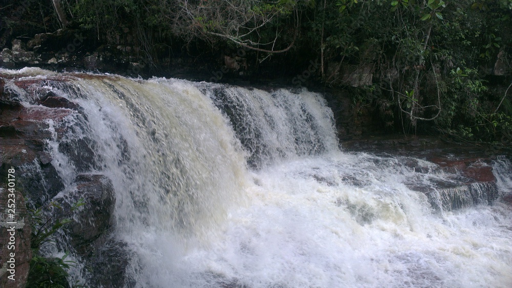 Fototapeta premium Rápida caída