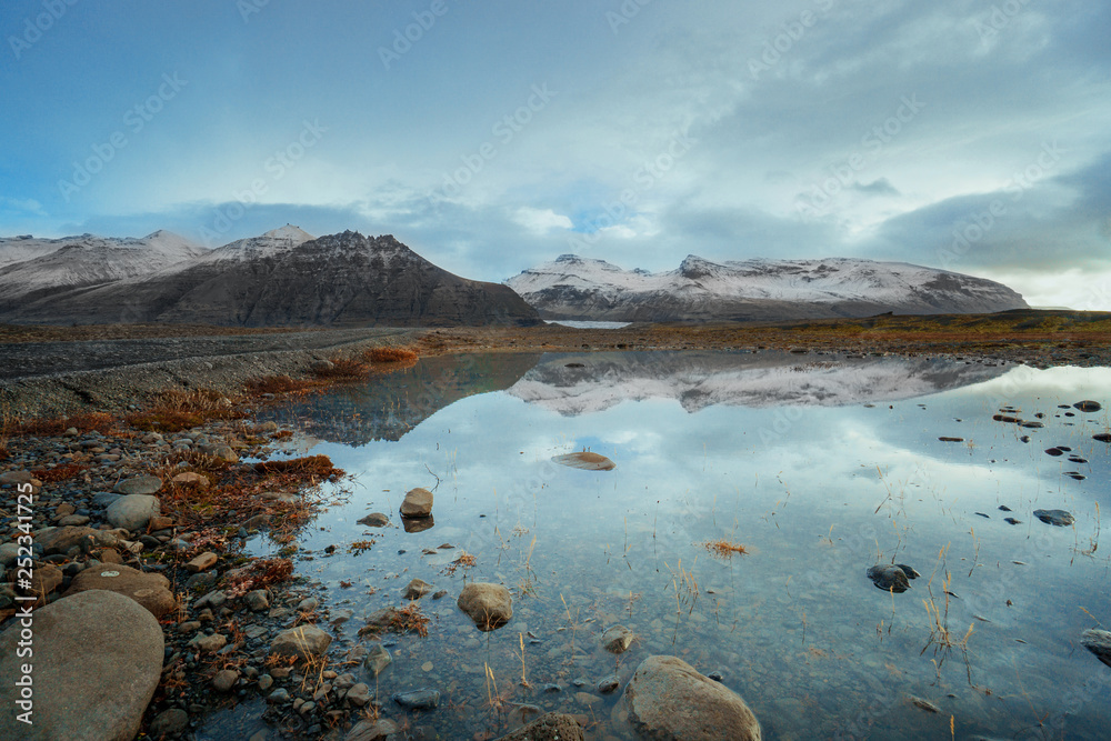 Iceland Travel Sunset Black Sand Beach Horses Airplane Glacier Iceland Travel Sunset Black Sand Beach Horses Airplane Glacier