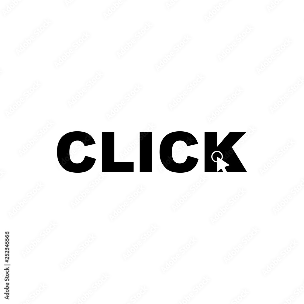 Click Cursor Logo Design Inspiration
