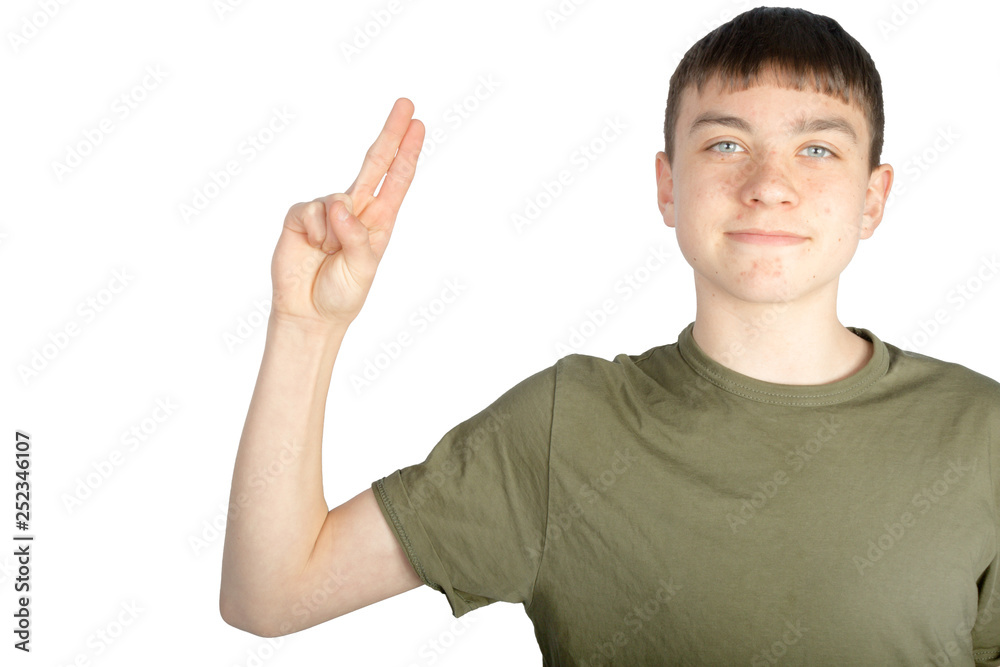 American Sign Language performed on one hand American Sign Language performed on one hand
