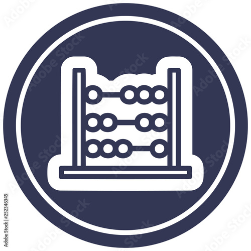 traditional abacus icon