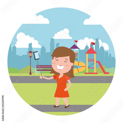 people with tech on outdoors