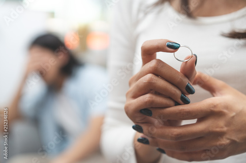 Fototapeta Relationship problem concept