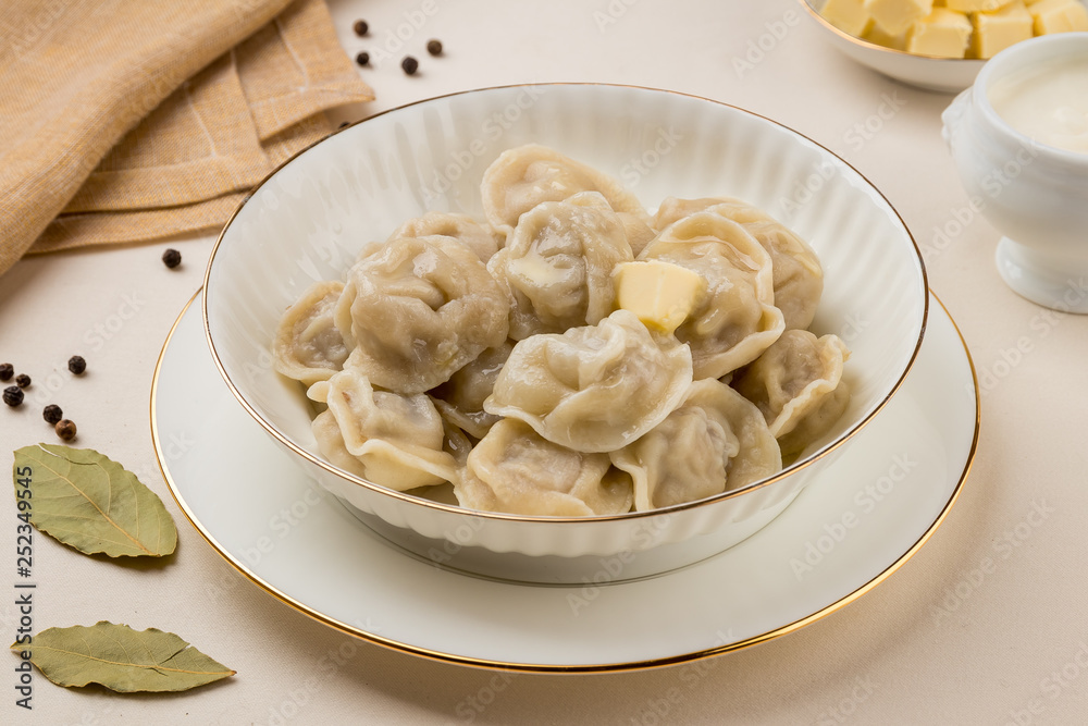 Dumplings with sour cream and herbs Dumplings with sour cream and herbs
