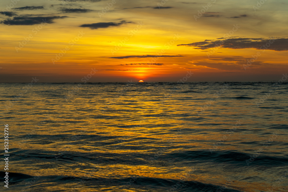 Beach Sunrise and Sunset Waves Dawn Dusk