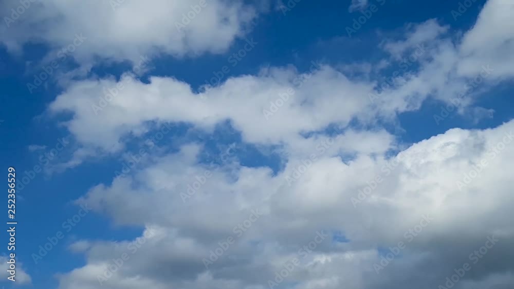 TimeLapse of Clouds in Blue Sky, Busan, South Korea. TimeLapse of Clouds in Blue Sky, Busan, South Korea.
