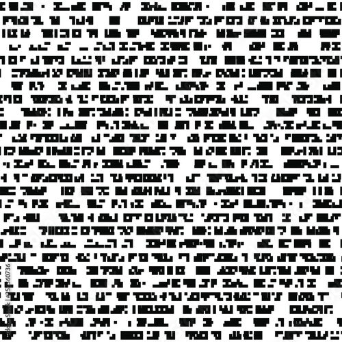 Cryptic Text Texture Pattern Tile