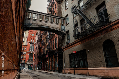 Staple Street Skybridge in Tribeca, New York City
