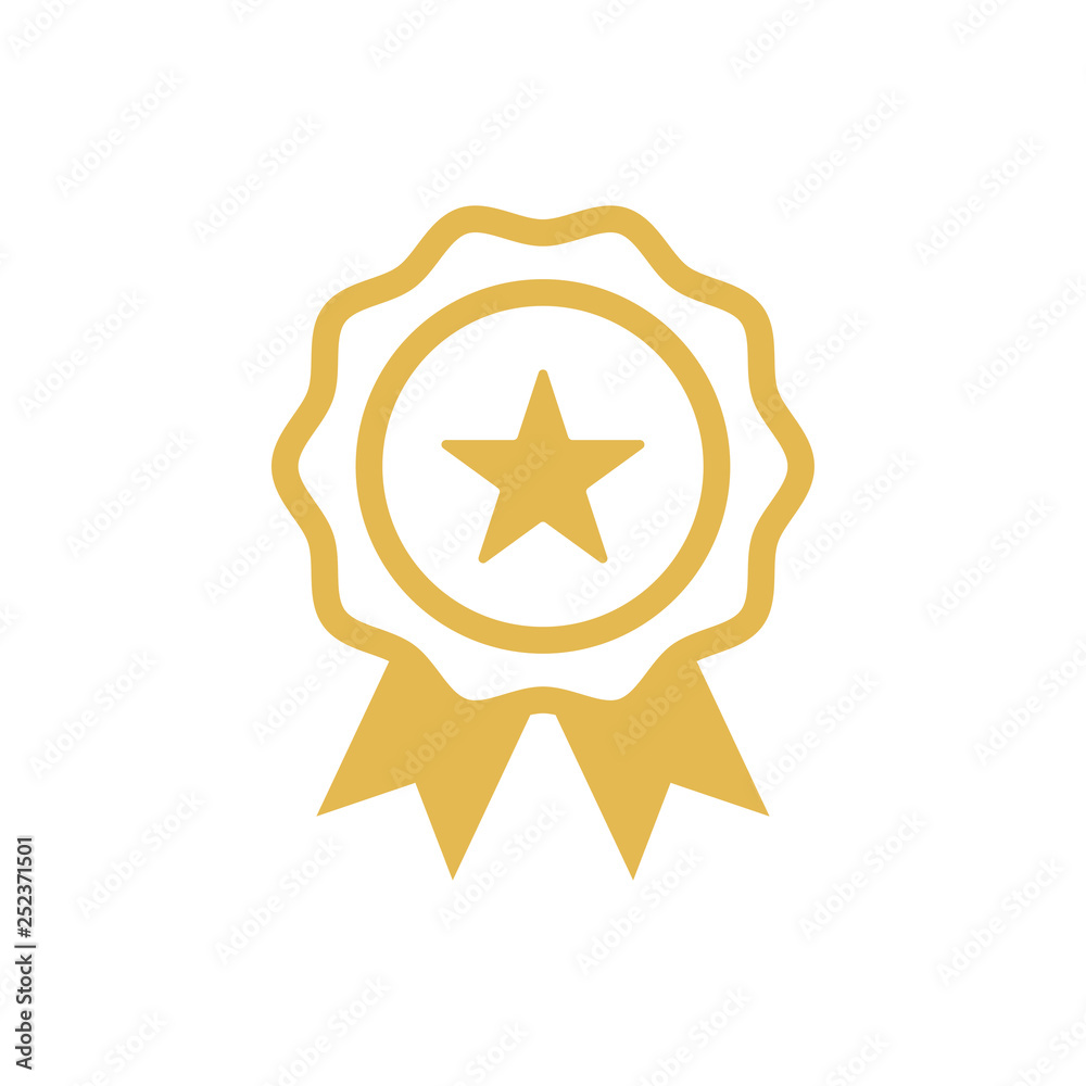 Star badge icon design template vector Star badge icon design template vector