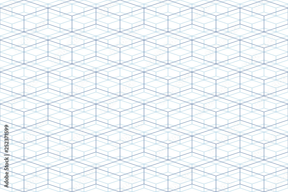 Abstract geometric pattern seamless with blue tone lines and white background. Abstract geometric pattern seamless with blue tone lines and white background.
