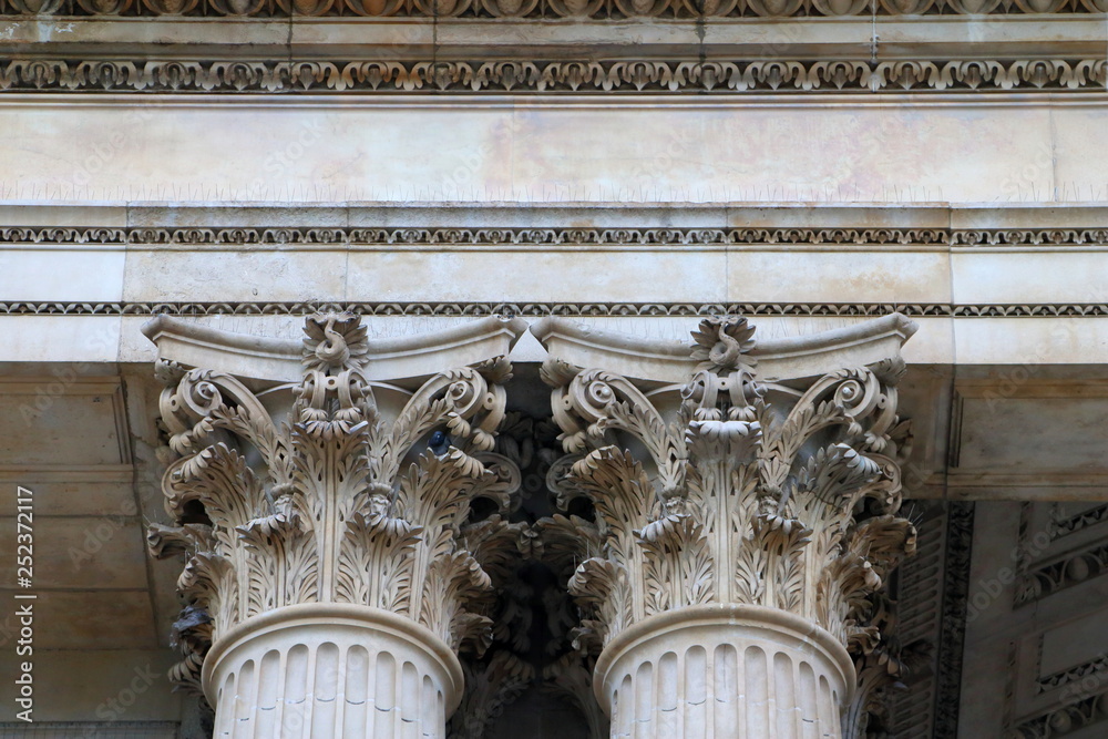 Corinthian Capitals Stock Photo | Adobe Stock