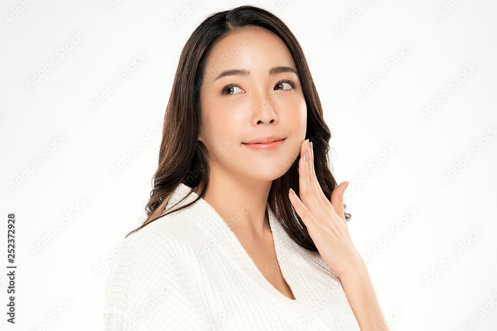Beautiful Young asian Woman with Clean Fresh Skin Beautiful Young asian Woman with Clean Fresh Skin