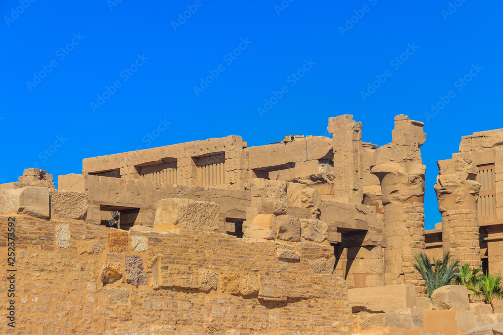Karnak Temple Complex, commonly known as Karnak comprises a vast mix of decayed temples, chapels, pylons, and other buildings in Luxor, Egypt