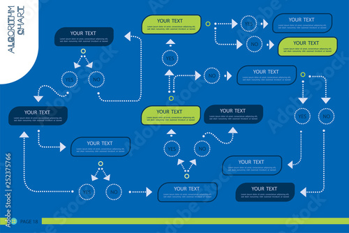Set Infographic Business data visualization.Process chart,Algorithm flowchart of graph, diagram with steps, options or processes.Vector template for presentation,infographic Creative illustration.