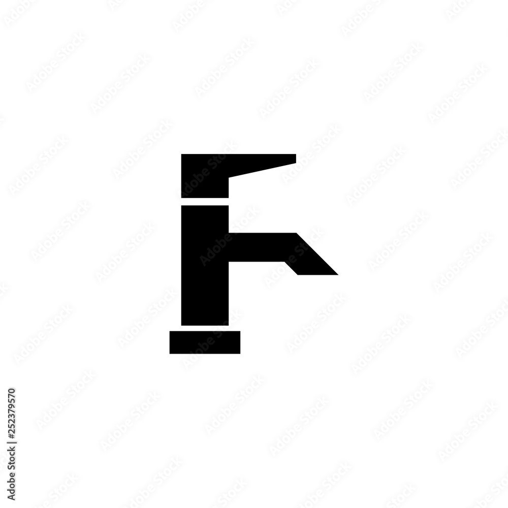 Faucet icon, Water symbol Faucet icon, Water symbol