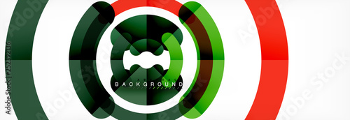 Circular lines design background