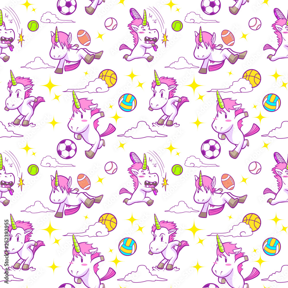 unicorn seamless pattern unicorn seamless pattern
