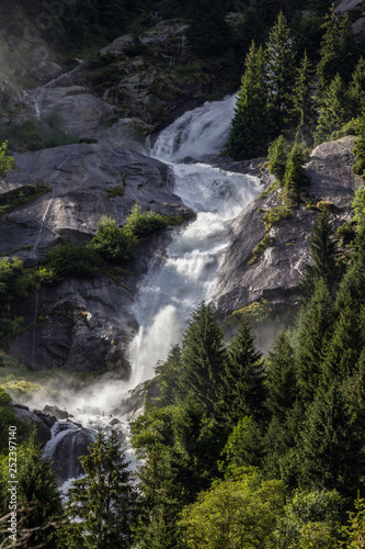 View of a beautifull cascade © emmanuelebaldassarre