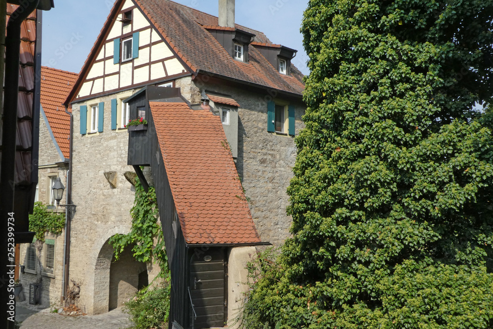 Fachwerkhaus in der Altstadt von Dettelbach Fachwerkhaus in der Altstadt von Dettelbach