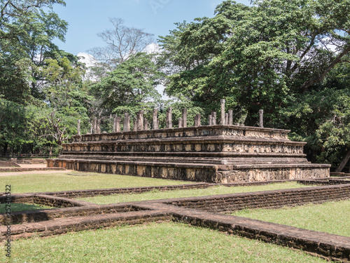 Vijayabahu Palace at Polonnaruwa