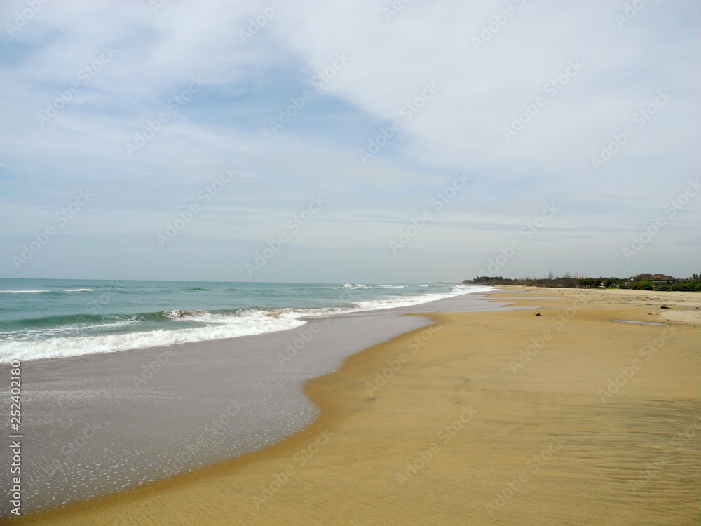 Indian ocean coast, Bay of Bengal, Tamil Nadu