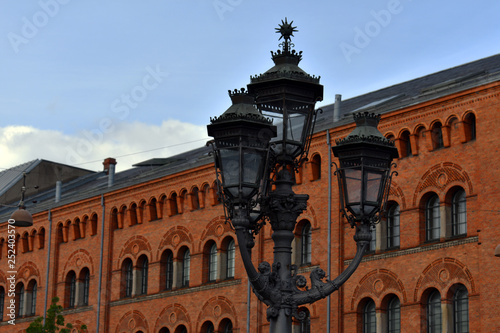 Photography Street lamb in Copenhagen historical center