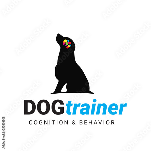 Dog trainer Logo  - Icon