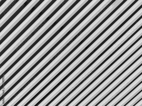 black and white architecture metal wall design with light and shadow