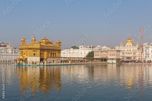 sight of Golden Temple in Amritsar, India