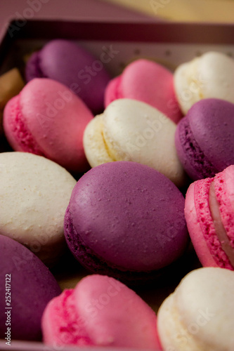 set of macaroon in beautiful gift boxes