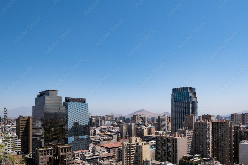Naklejka premium Santiago de Chile
