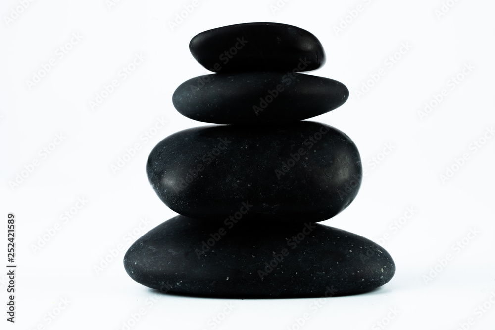 massage equipment and black stones massage equipment and black stones