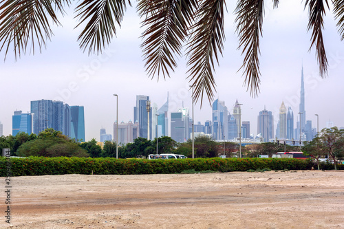 View of the skyscrapers of Dubai © shubinan