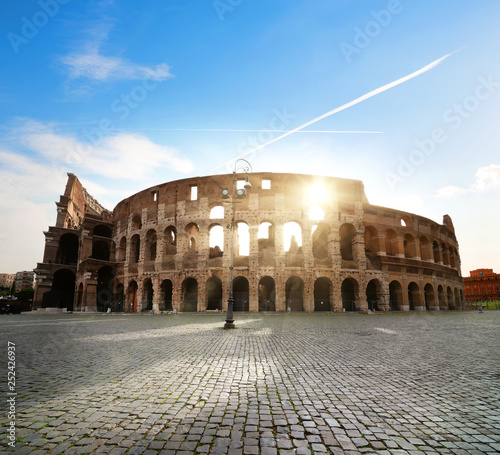 Colosseum in Rome Fotobehang
