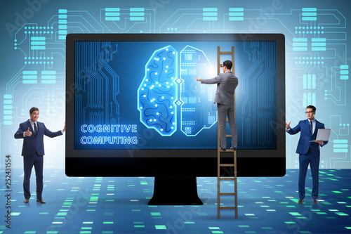 Cognitive computing concept as modern technology © Elnur