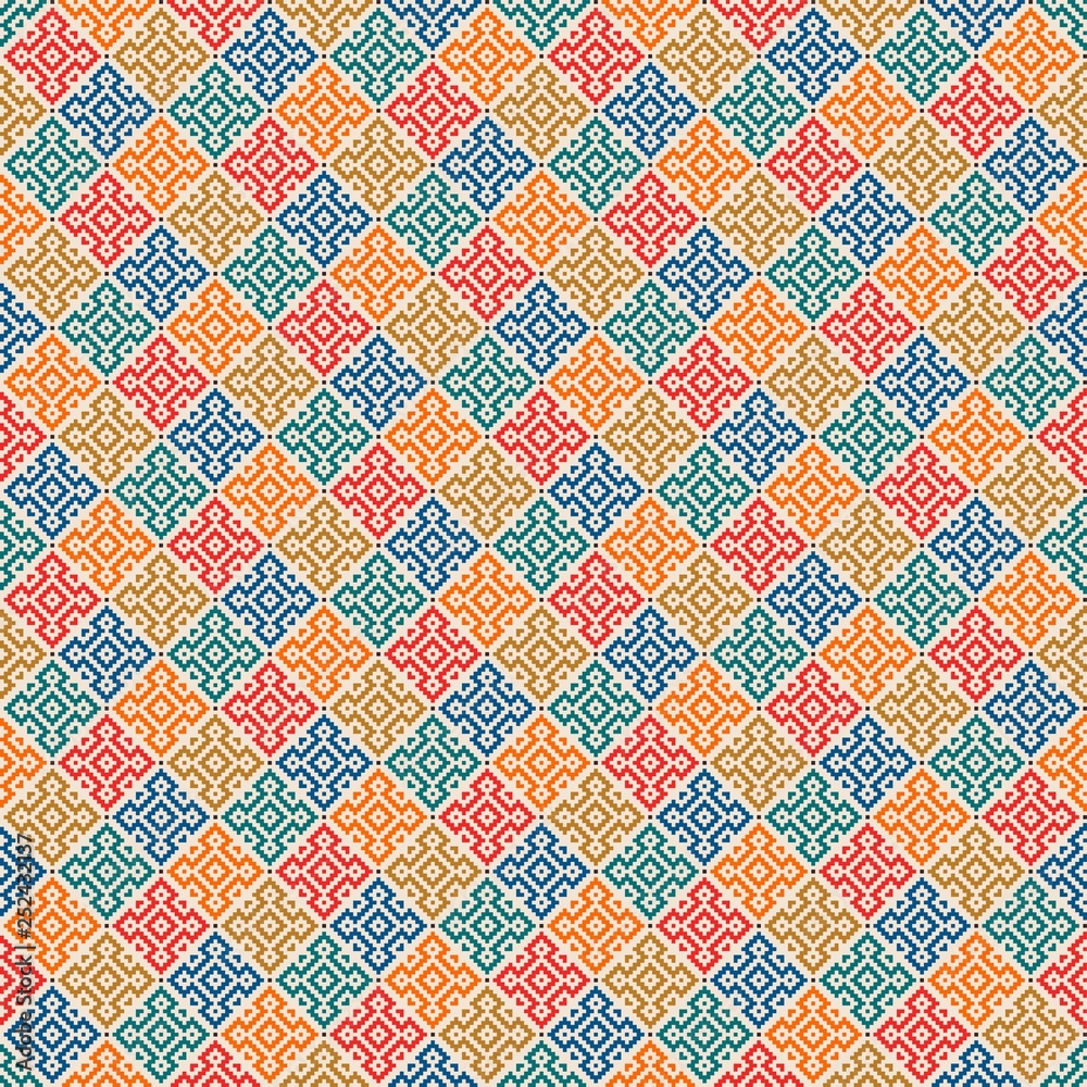 Aztec Geometric pattern illustration Aztec Geometric pattern illustration