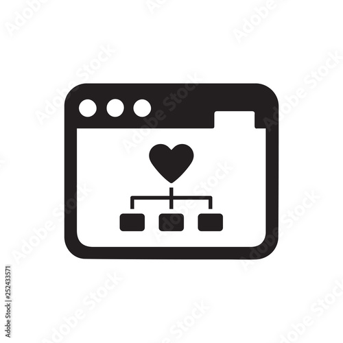 Online donation icon