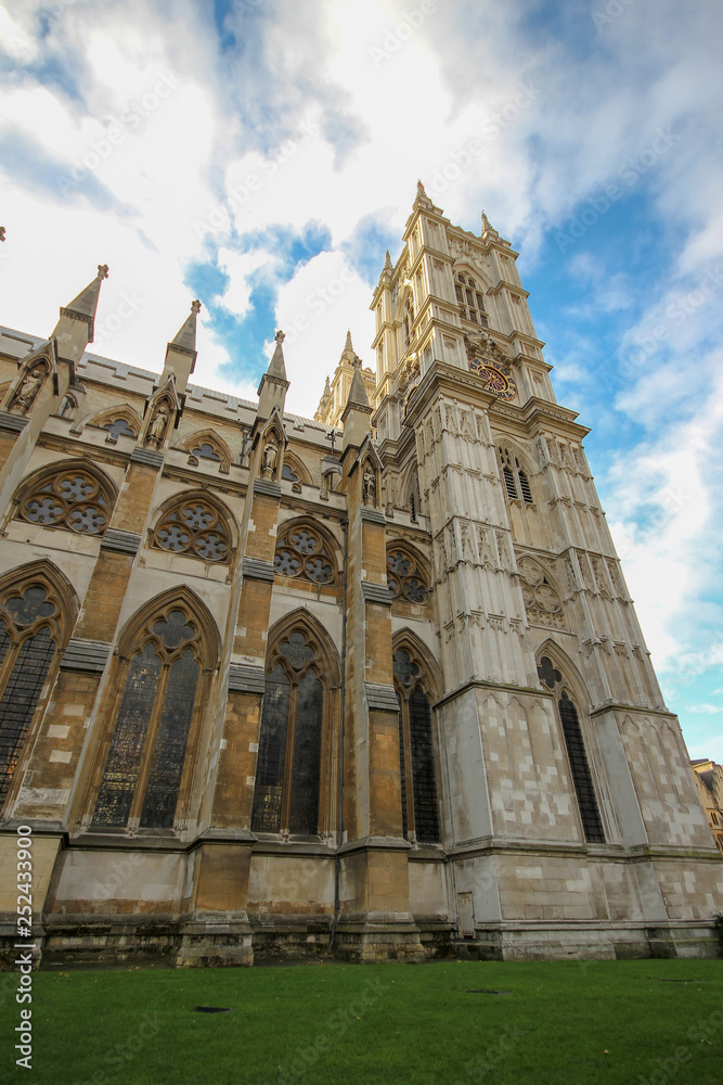 London,England-December 8,2013:The London Westminster Abbey St Margaret Church is most famous in England