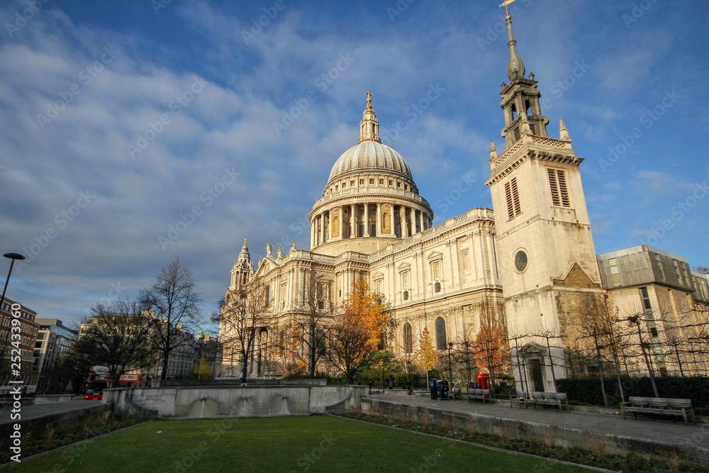 St. Paul Cathedral in London England United Kingdom