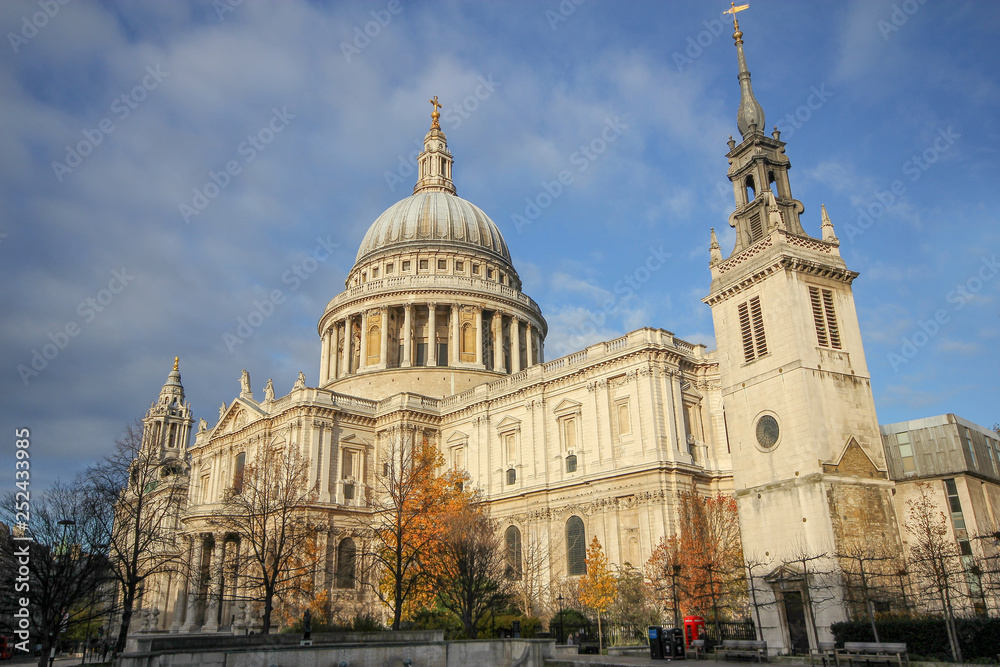 St. Paul Cathedral in London England United Kingdom