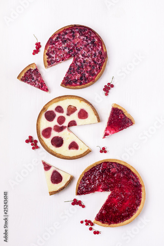 Wallpaper Mural Beries Pie Tasty Homemade Berries Pie Tart with Strawberries and Whipped Cream Tart with Cranberries Tart with Raspberies Slice of Tasty Homemade Pie ar Tart Top View Vertical Torontodigital.ca