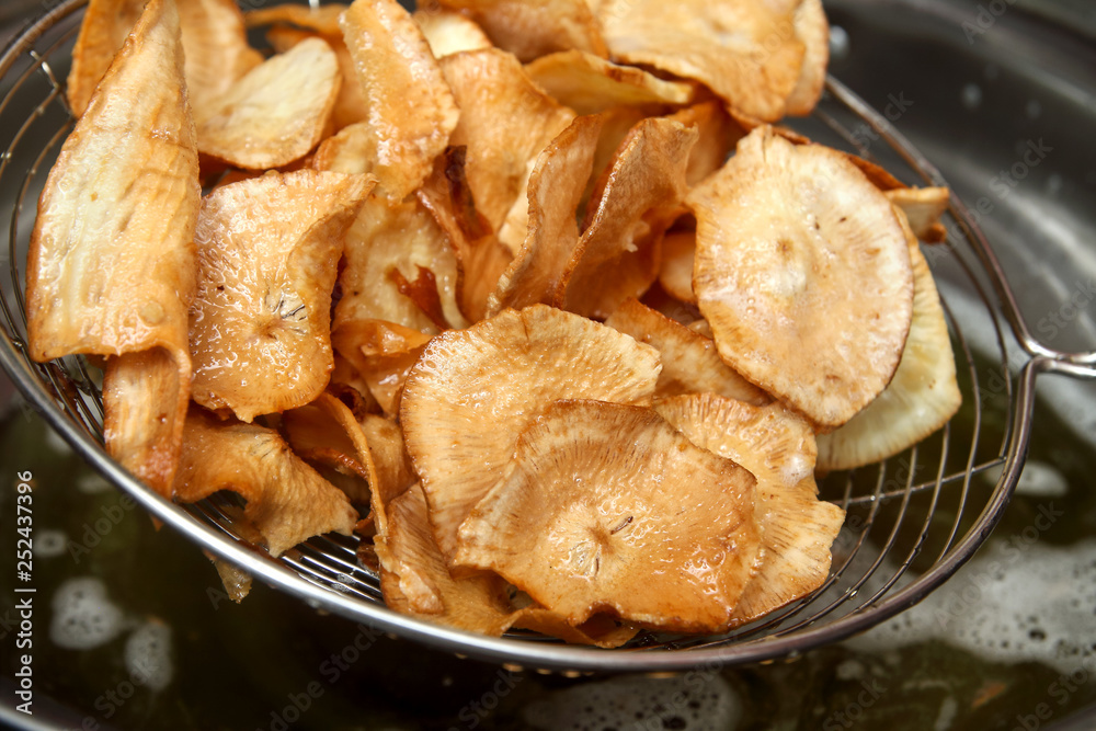 Indian Traditional Cassava or tapioca Chips Indian Traditional Cassava or tapioca Chips