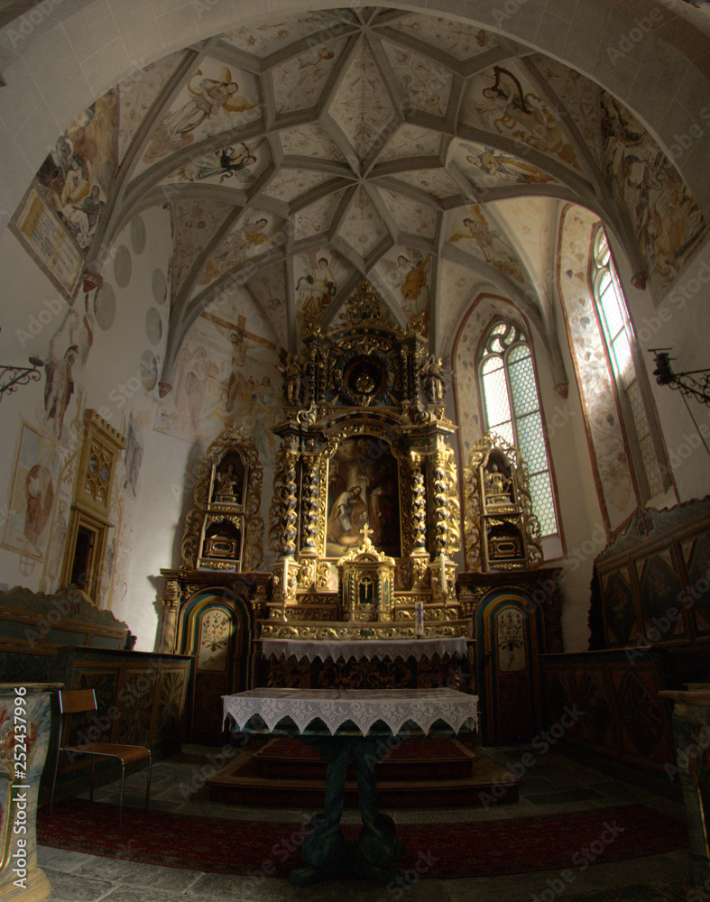 Fototapeta premium Cathedral of Saint Lawrence, Lugano