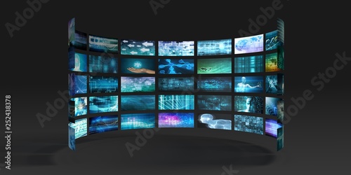 Bilde på lerret Disruptive Technology