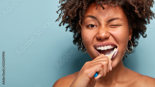 Obraz na plátně Tooth care concept